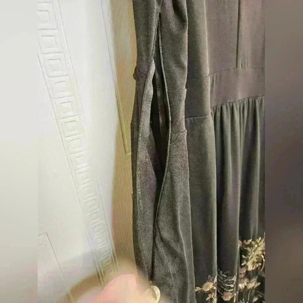 IGIGI Ekanta Black and Gold Beaded Maxi Sleeveless Empire Waist Dress  18/20 - Picture 6 of 16